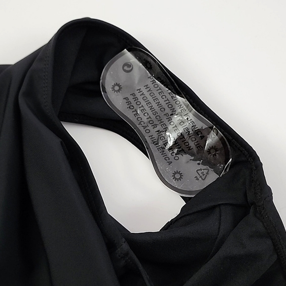 INGEAR SWIM Women's Black One Piece Swimsuit V Neck Convertible Straps Size M - Picture 10 of 15